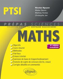 Mathématiques PTSI - 3e édition actualisée (eBook, PDF) - Nguyen
