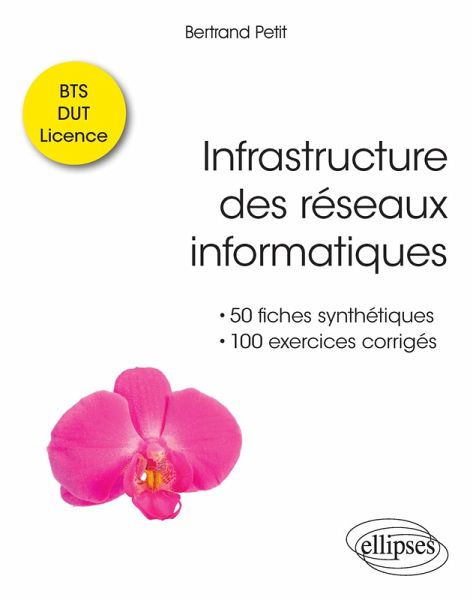 Infrastructure des réseaux informatiques - 50 fiches synthétiques et 100 exercices corrigés - BTS - DUT - Licence (eBook, PDF)
