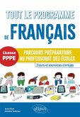 Tout le programme de français - Parcours préparatoire au professorat des écoles (PPPE) (eBook, ePUB)