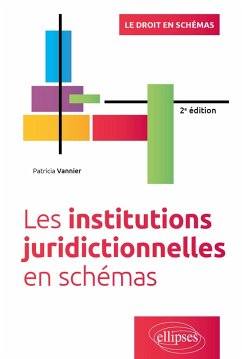 Les institutions juridictionnelles en schémas (eBook, PDF) - Vannier, Patricia