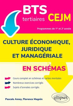 Cover BTS tertiaires - CEJM en schémas (eBook, PDF)