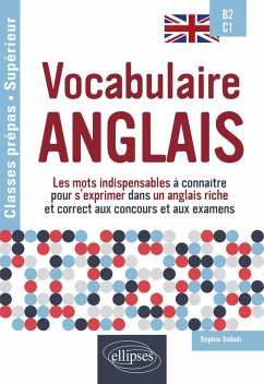 Cover Vocabulaire anglais Spécial classes prépas et enseignement supérieur B2-C1 (eBook, PDF)