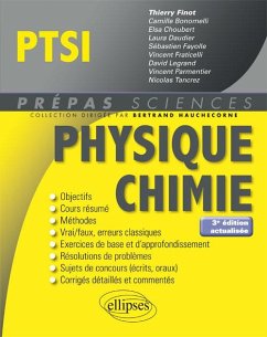 Cover Physique-Chimie PTSI - 3e édition actualisée (eBook, PDF)
