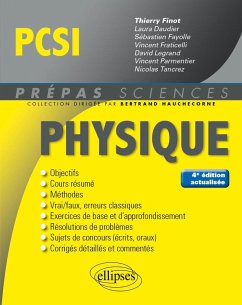 Cover Physique PCSI - 4e édition actualisée (eBook, PDF)