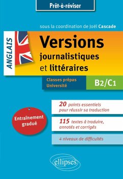 Anglais. Versions journalistiques et littéraires B2-C1 (eBook, ePUB) - Cascade, Joël