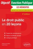 Le droit public en 20 leçons - 9e édition (eBook, ePUB) Le droit public en 20 leçons - 9e édition (eBook, ePUB)