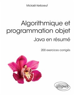 Cover Algorithmique et programmation objet - Java en résumé - 200 exercices corrigés (eBook, PDF)