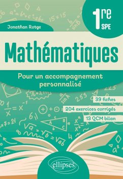 Cover Mathématiques - Pour un accompagnement personnalisé - Première spécialité (eBook, PDF)