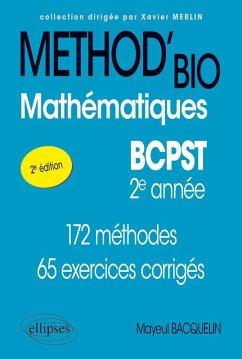 Mathématiques BCPST-2e année - 2e édition conforme au nouveau programme (eBook, PDF) - Bacquelin