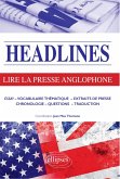 Headlines - Lire la presse anglophone en 21 dossiers d'actualité (eBook, ePUB)