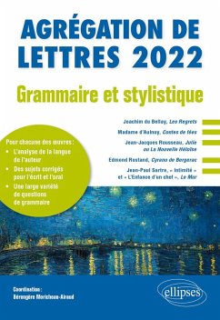 Cover Grammaire et stylistique - Agrégation de lettres 2022 (eBook, ePUB)