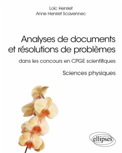 Cover Analyses de documents et résolutions de problèmes dans les concours en CPGE scientifiques. Sciences physiques (eBook, PDF)
