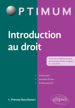 Introduction au droit (eBook, PDF) - Prevost Bucchianeri