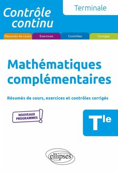Cover Mathématiques complémentaires - Terminale - nouveaux programmes (eBook, PDF)