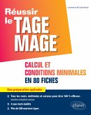TAGE MAGE - sous-tests 2 et 4 Calcul et Conditions Minimales en 80 fiches (eBook, PDF)