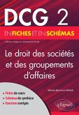 DCG 2 - Le droit des sociétés et des groupements d'affaires en fiches et en schémas (eBook, ePUB)
