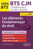 Les éléments fondamentaux du droit (U31) (eBook, PDF)