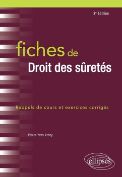Fiches de droit des sûretés - 2e édition (eBook, PDF) - Ardoy