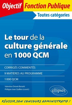 Cover Le tour de la culture générale en 1000 QCM (eBook, PDF)