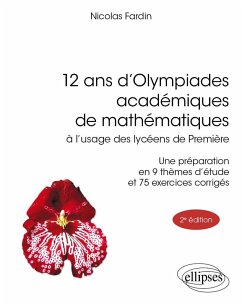 12 ans d'Olympiades académiques de mathématiques (eBook, PDF) - Fardin, Nicolas