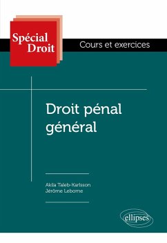 Droit pénal général (eBook, ePUB) - Leborne, Jérôme; Taleb-Karlsson, Akila