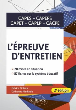 L'épreuve d'entretien (eBook, ePUB) - Pinteau, Fabrice; Plankeele, Catherine