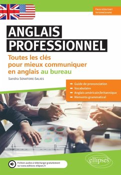 Cover Anglais professionnel. Toutes les clés pour mieux communiquer en anglais au bureau. Débutants et faux-débutants. A1-A2 (Avec fichier audio) (eBook, PDF)