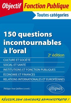 Cover 150 questions incontournables à l'oral (eBook, PDF)