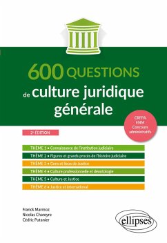 600 questions de culture juridique générale (eBook, ePUB) - Marmoz, Franck; Chareyre, Nicolas; Putanier, Cédric