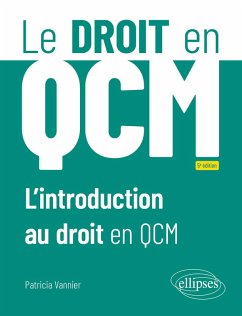 L'introduction au droit en QCM (eBook, ePUB) - Vannier, Patricia