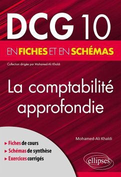 Cover DCG 10 - La comptabilité approfondie en fiches et en schémas (eBook, PDF)