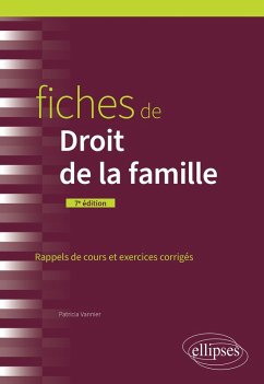 Fiches de Droit de la famille (eBook, ePUB) - Vannier, Patricia