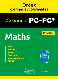 Cover Oraux corrigés et commentés de Maths PC/PC* (eBook, PDF)