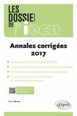 Les dossiers de l'IECN - annales 2017 corrigées (eBook, PDF)