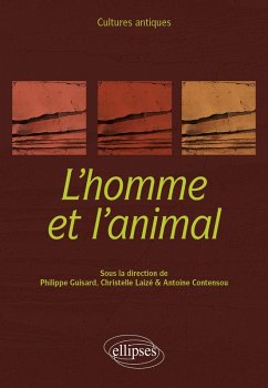 Cover Cultures antiques. L'homme et l'animal. (eBook, PDF)