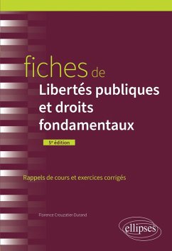 Fiches de Libertés publiques et droits fondamentaux (eBook, ePUB) - Crouzatier-Durand, Florence