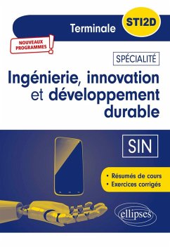 Cover Spécialité Ingénierie, innovation et développement durable - SIN - Terminale STI2D - Nouveaux programmes (eBook, PDF)