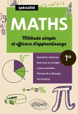 Spécialité Mathématiques - Première - Méthode simple et efficace d'apprentissage (eBook, PDF)