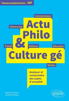 Actu Philo & Culture gé (eBook, PDF) - Jacomino, Baptiste; Maugars, Géraldine
