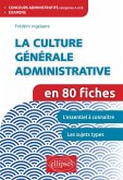 La culture générale administrative en 80 fiches (eBook, PDF)