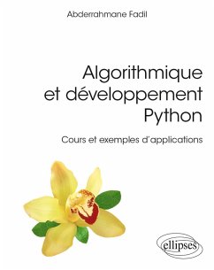 Cover Algorithmique et développement Python - Cours et exemples d'applications (eBook, PDF)