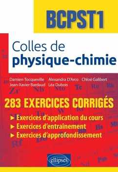Cover Colles de Physique-Chimie - BCPST1 (eBook, PDF)