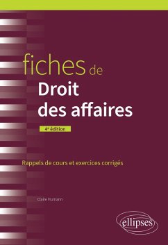 Fiches de droit des affaires (eBook, ePUB) - Humann, Claire Fiches de droit des affaires (eBook, ePUB) - Humann, Claire