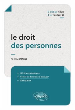 Le droit des personnes en fiches et en flashcards (eBook, ePUB) - Damiens, Audrey