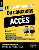 Le Grand Manuel du concours ACCES (eBook, PDF)