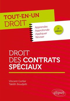 Droit des contrats spéciaux (eBook, ePUB) - Boudjelti, Taklith; Gorlier, Vincent