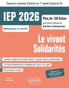CONCOURS COMMUN IEP 2026 (eBook, ePUB) - Rampnoux, René