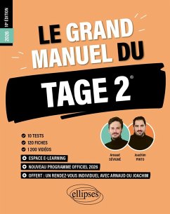 Le Grand Manuel du TAGE 2 (eBook, PDF) - Pinto, Joachim; Sévigné, Arnaud