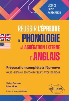 Cover Réussir l'épreuve de phonologie à l'agrégation externe d'anglais (eBook, PDF)