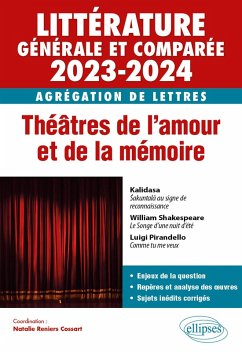 Agrégation de Lettres 2023-2024 - Littérature générale et comparée (eBook, ePUB) - Reniers-Cossart, Natalie; Brocquet, Sylvain; Demotz, Blandine; Frabetti, Anna; Nardone, Jean-Luc Agrégation de Lettres 2023-2024 - Littérature générale et comparée (eBook, ePUB) - Reniers-Cossart, Natalie; Brocquet, Sylvain; Demotz, Blandine; Frabetti, Anna; Nardone, Jean-Luc